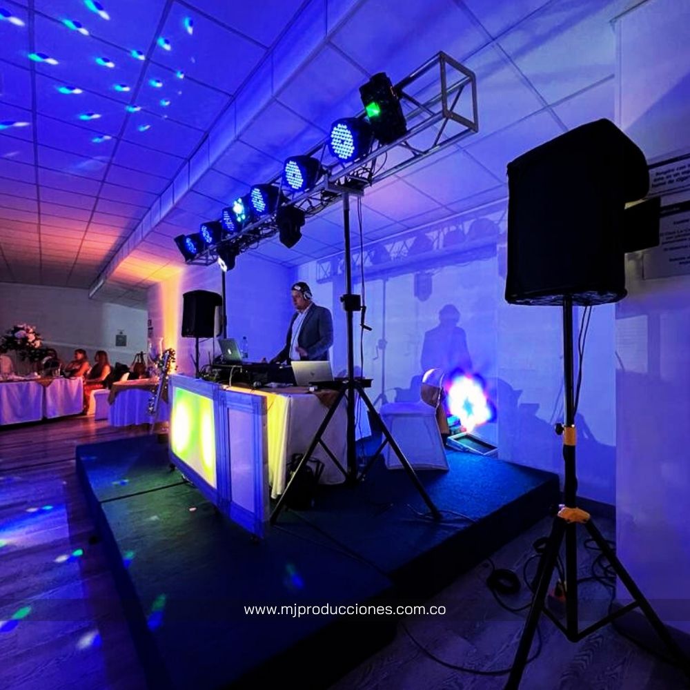 Alquiler de iluminacion profesional para eventos